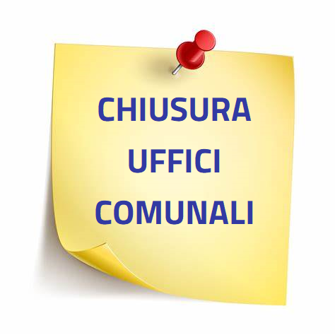 Avviso chiusura uffici comunali martedì 24 marzo 2026.