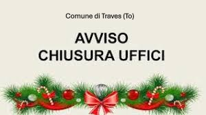 Chiusura natalizia uffici comunali - Stato Civile.
